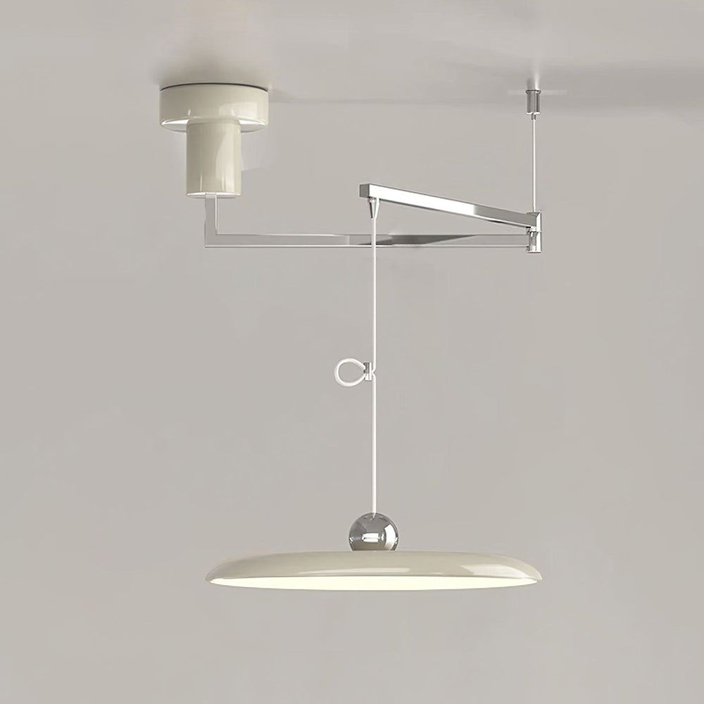 Pendellampa höjdjusterbar i metall | 40 eller 50 cm | fem färger | dimbar LED för matbord