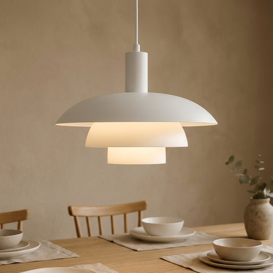 Fyndra | Minimalistisk Pendellampa i Dansk Stil för Inomhusbruk0