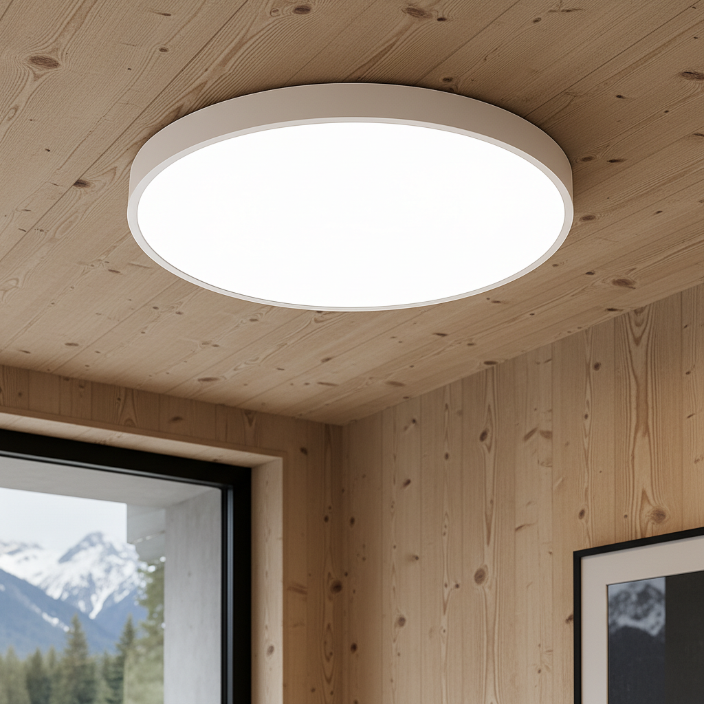 Lynor | Ultratin Takplafond med Integrerad Ljusyta