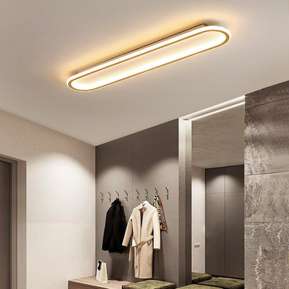 Deckenleuchte LED rechteckig | Schwarz, Gold oder Roségold | 39,9–99,8 cm | Dimmbar oder 3 Lichtfarben