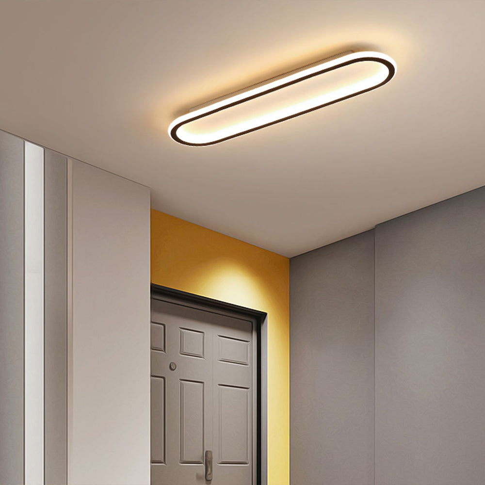 Deckenleuchte LED rechteckig | Schwarz, Gold oder Roségold | 39,9–99,8 cm | Dimmbar oder 3 Lichtfarben