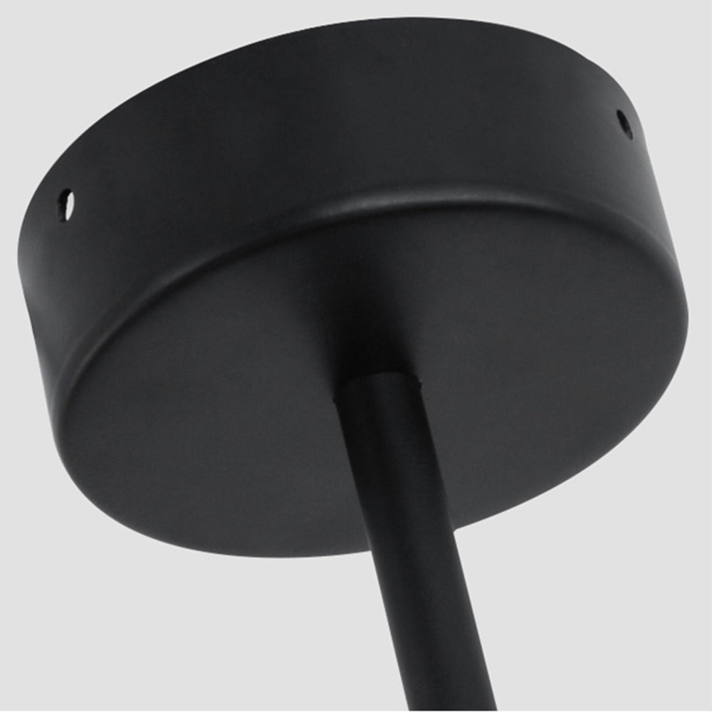 Kronleuchter Linear aus Metall mit Spots | Schwarz oder Weiß | 12, 18 oder 24 Lichter | G9-Leuchtmittel Inklusive