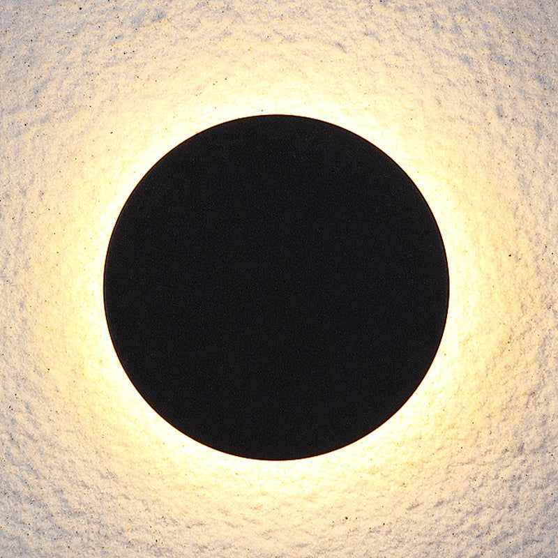 Außenwandleuchte LED | Rund oder Eckig aus Weißem oder Schwarzem Metall | IP65 | Mit oder Ohne Bewegungssensor