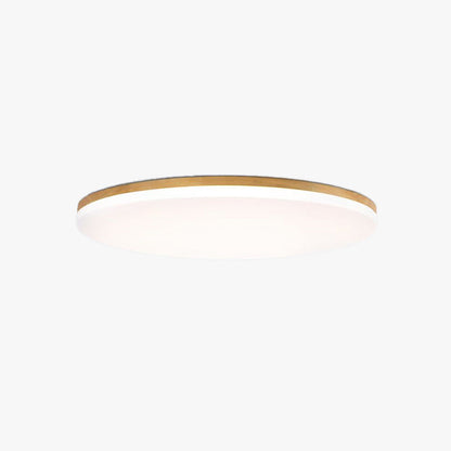 Taklampa Skål i Trä och Akryl | Vit Modern Plafond | Varmvit, 3 Ljusfärger eller Dimbar LED | Ø 26–75 cm