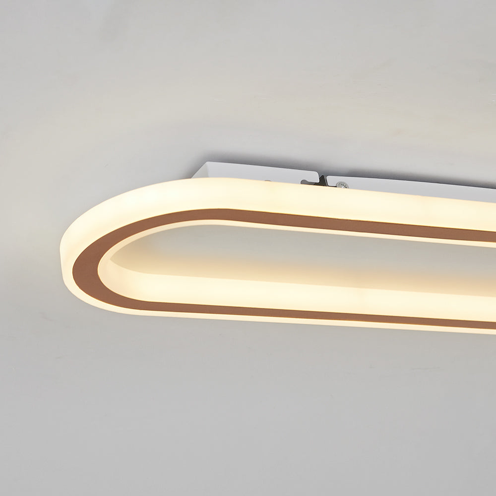 Deckenleuchte LED rechteckig | Schwarz, Gold oder Roségold | 39,9–99,8 cm | Dimmbar oder 3 Lichtfarben