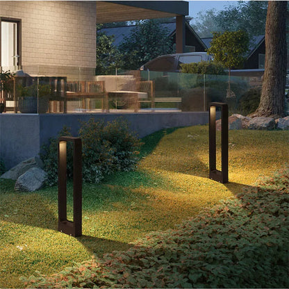 Marklampa Utomhus LED Aluminium | Pollarbelysning Trädgård | Vattentät IP65 | Varmvitt