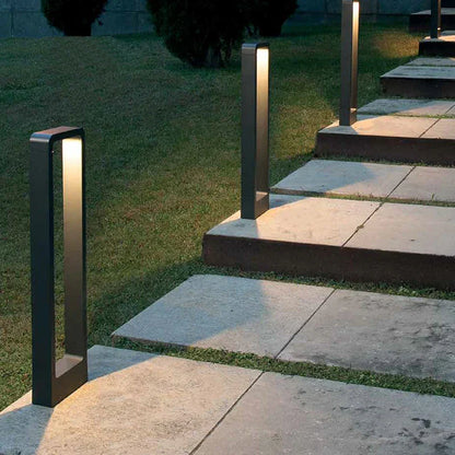 Marklampa Utomhus LED Aluminium | Pollarbelysning Trädgård | Vattentät IP65 | Varmvitt