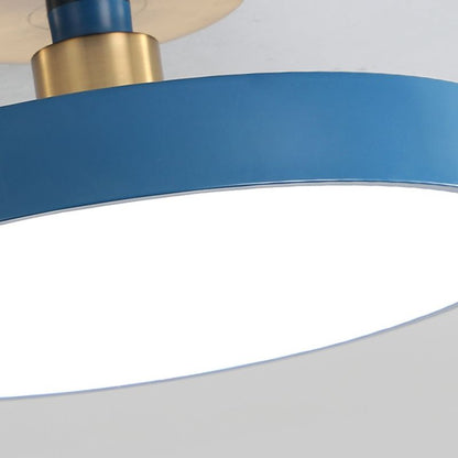 Taklampa LED Rund Plafond i Metall | 6 Färger | Ø 30–49,8 cm | Dimbar eller 3 Ljusfärger