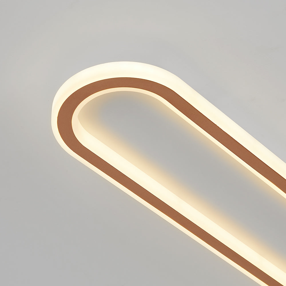 Deckenleuchte LED rechteckig | Schwarz, Gold oder Roségold | 39,9–99,8 cm | Dimmbar oder 3 Lichtfarben