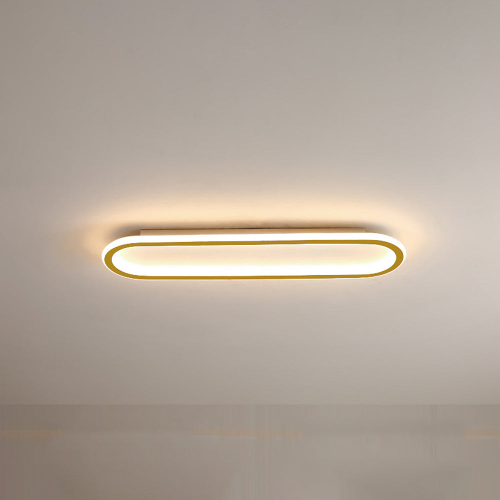 Deckenleuchte LED rechteckig | Schwarz, Gold oder Roségold | 39,9–99,8 cm | Dimmbar oder 3 Lichtfarben