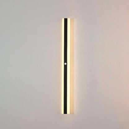 Außenwandleuchte Linear LED | IP65 aus Metall und Acryl | Mit oder Ohne Sensor | 30–200 cm