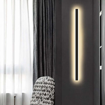 Außenwandleuchte Linear LED | IP65 aus Metall und Acryl | Mit oder Ohne Sensor | 30–200 cm