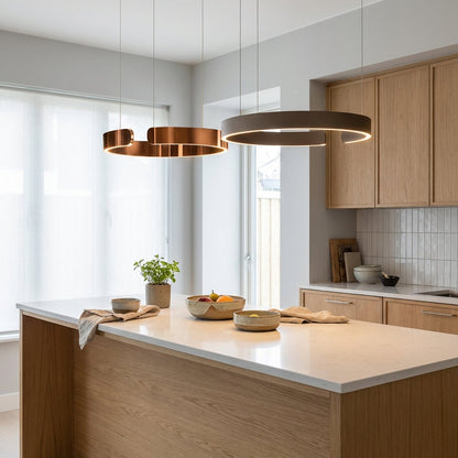 Aureli | Ringförmige Pendelleuchte mit moderner Lichtgeometrie