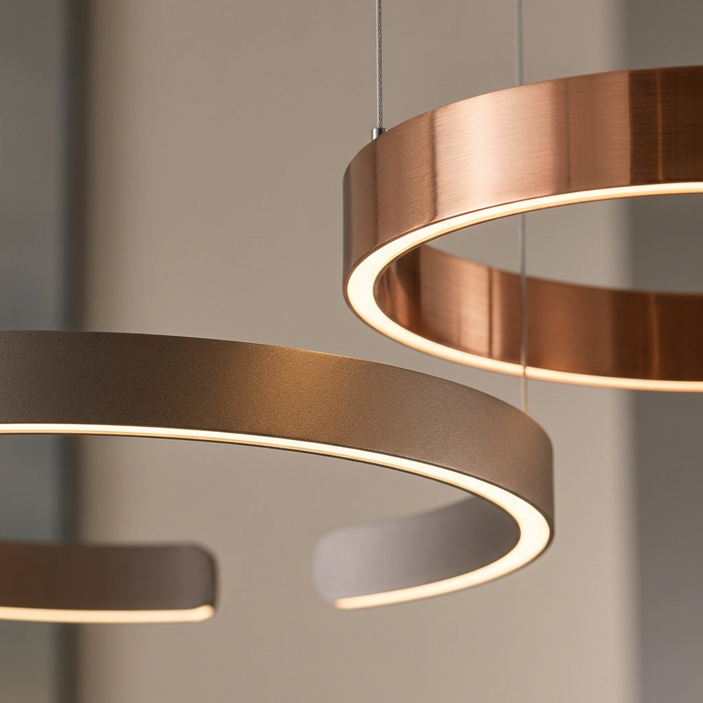 Aureli | Ringformad Pendellampa med Modern Ljusgeometri