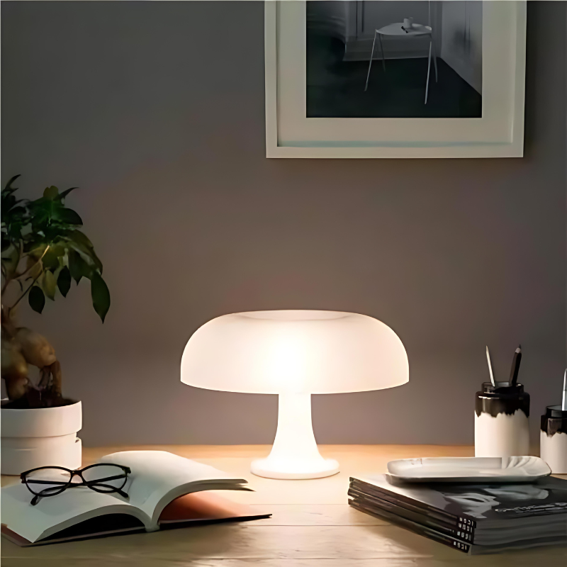 Bauhaus LED Bordslampa – Stilren Design, Varm Ljusstämning, Inomhus 4