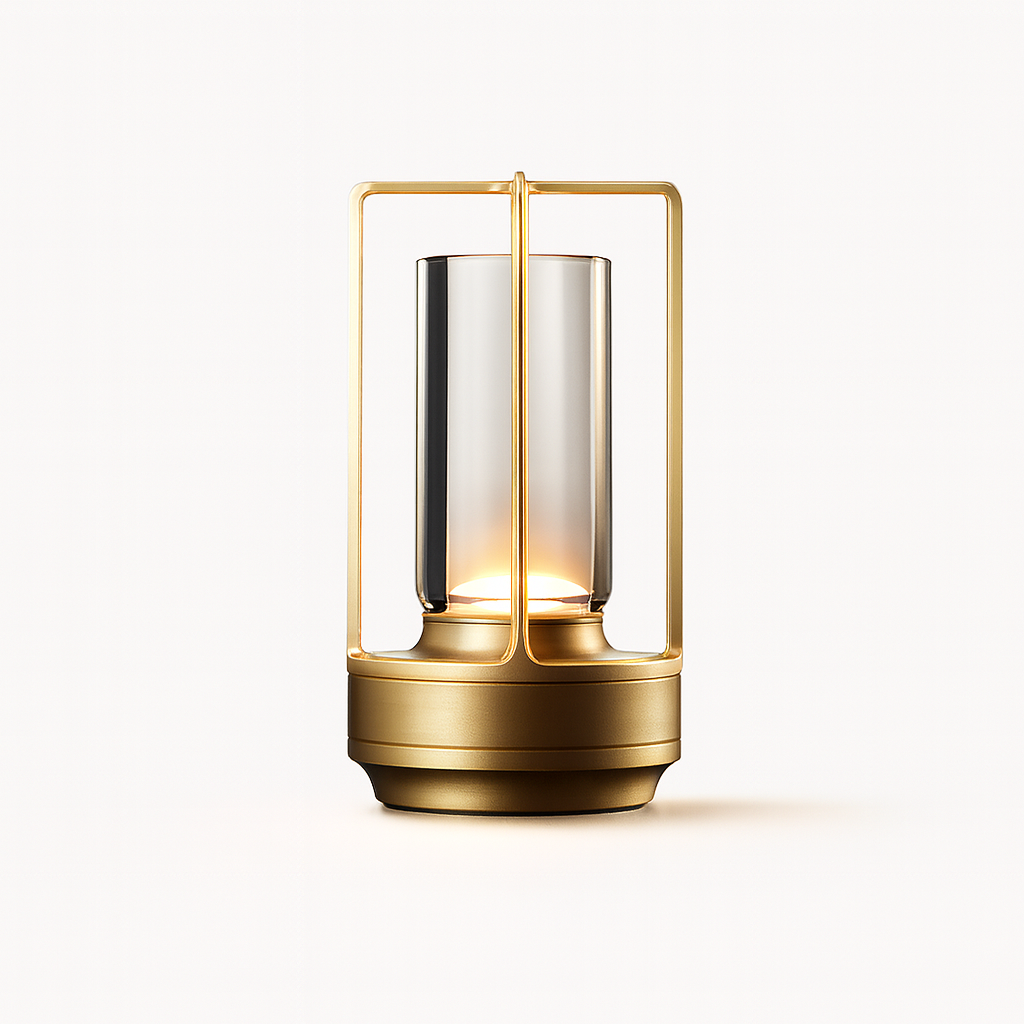 CrystalTouch – Modern Bordslampa, Mjuk Belysning, Skandinavisk Stil 4