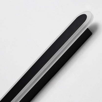 Außenwandleuchte | Lineare LED aus Schwarzem Metall | IP65 mit Bewegungssensor oder Dimmbar | 40–220 cm
