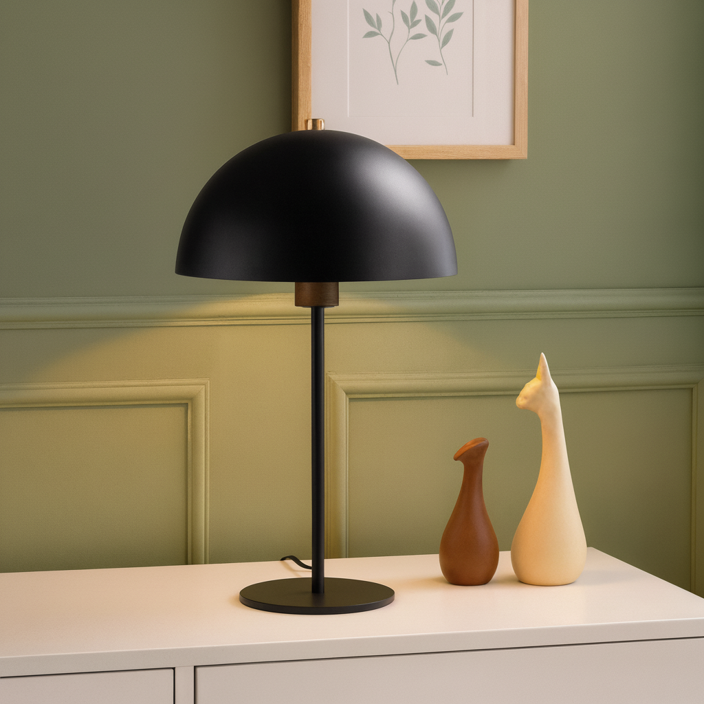 Eclipse LED Bordslampa – Stilren Design, Varm Ljusstämning, Inomhus 3