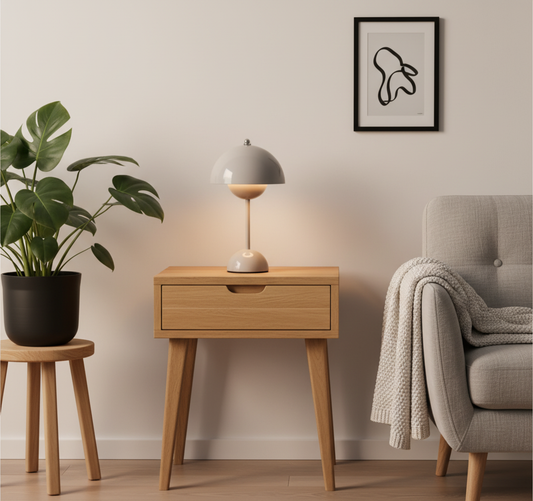 Flowerbud LED Bordslampa - Elegant Design Med Mjuk Belysning För Inomhusbruk - 1