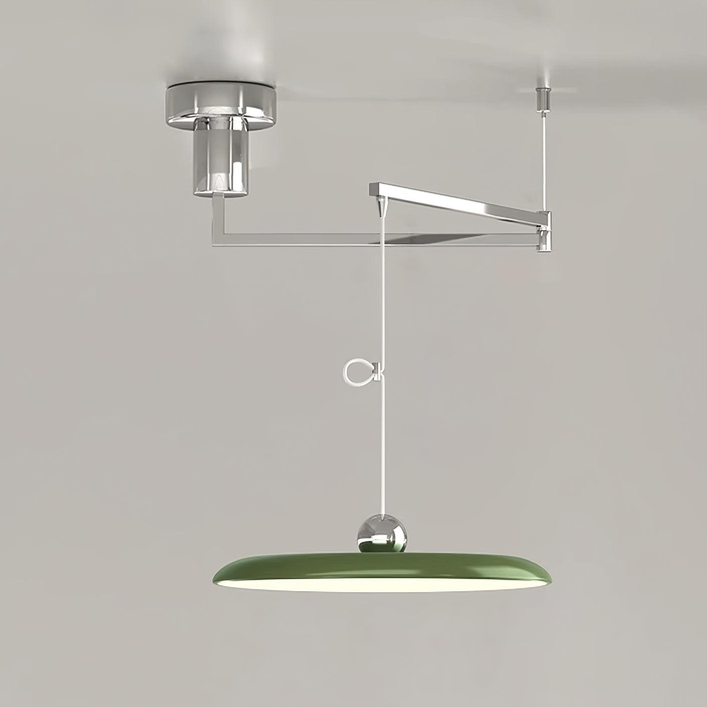 Pendellampa höjdjusterbar i metall | 40 eller 50 cm | fem färger | dimbar LED för matbord