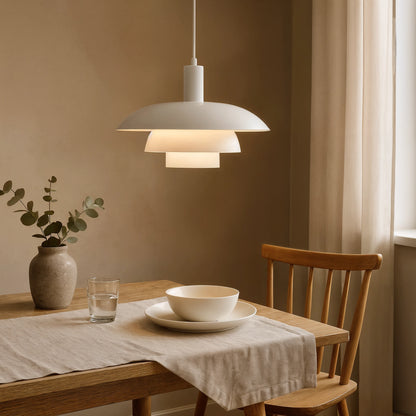 Fyndra | Minimalistisk Pendellampa i Dansk Stil för Inomhusbruk