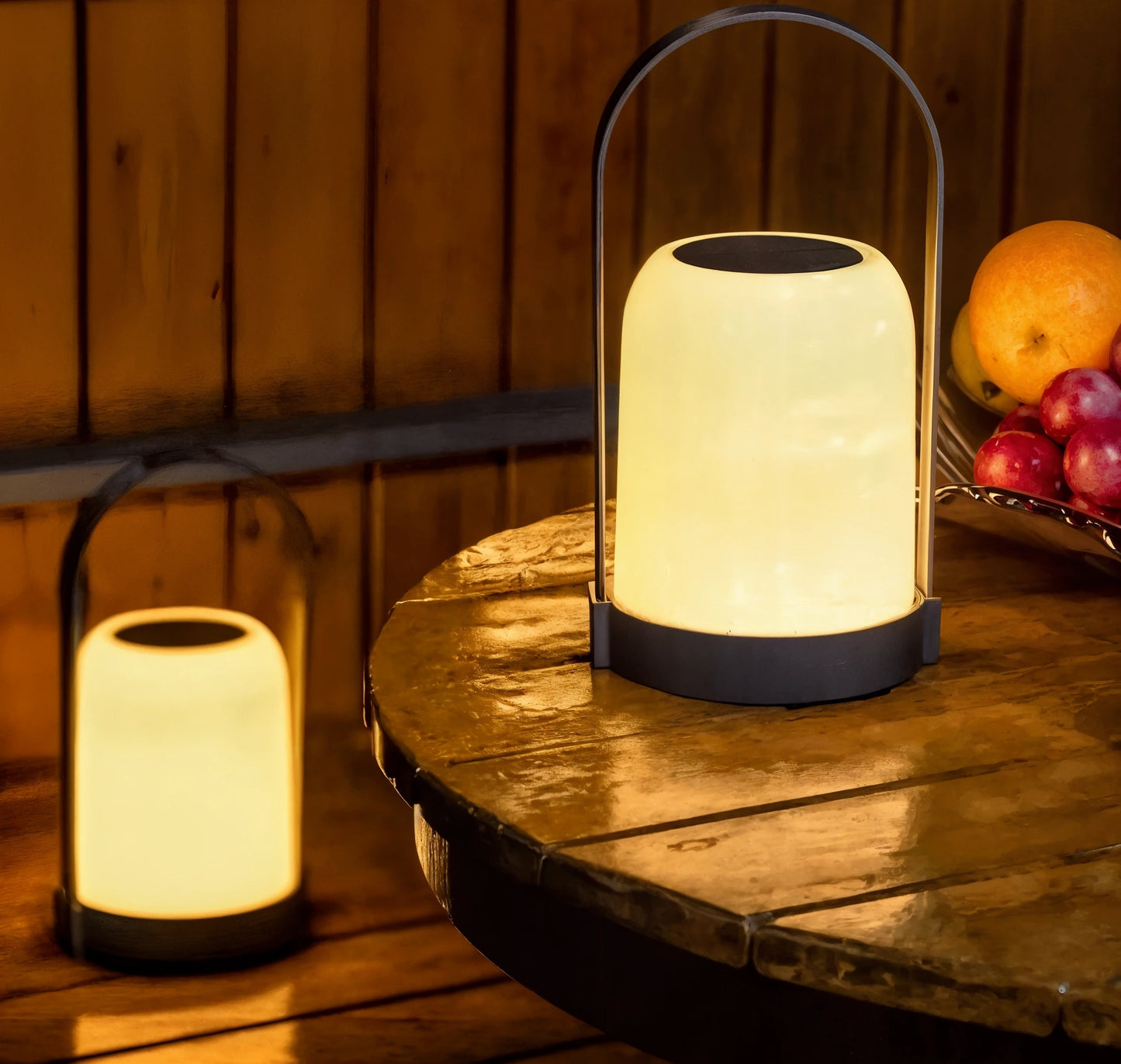 Halo LED Bordslampa - Elegant Bordslampa För Inomhusbruk Med Varm Belysning - 3