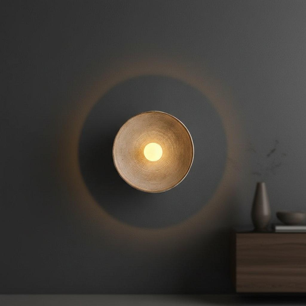 Hikari | Japanskinspirerad Vägglampa med Mjuk Ljusdiffusion