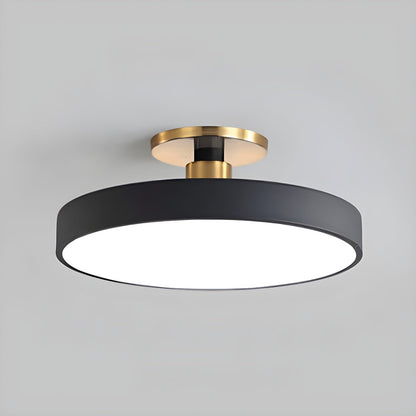 Taklampa LED Rund Plafond i Metall | 6 Färger | Ø 30–49,8 cm | Dimbar eller 3 Ljusfärger
