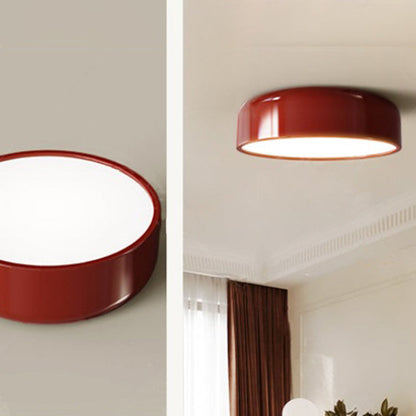 Taklampa Vintage i Metall | Mjölkvit, Röd eller Grön | Dimbar eller 3 Ljusfärger LED | 35–48 cm