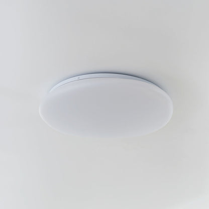 Deckenleuchte LED in Steinform | Weiße Deckenlampe mit unregelmäßig runder Form | 3 Lichtfarben | 3 Größen