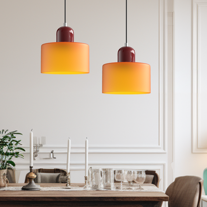 Luminor | Geometrisk Pendellampa i Bauhaus-inspirerad Design för Inomhusbruk