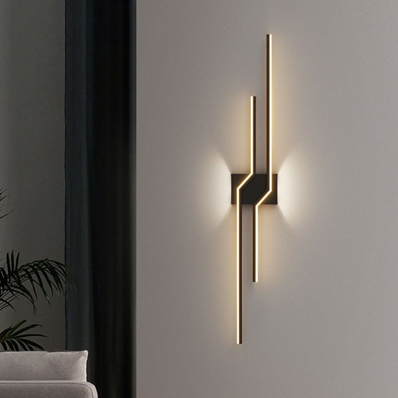 Lunara | Svart Minimalistisk Vägglampa för Badrum och Inomhusbruk 4