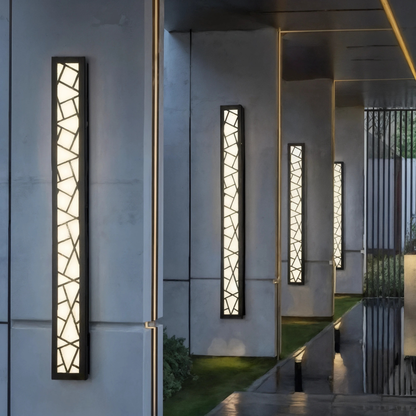 Lustry | Elegante Wandleuchte für den Außenbereich