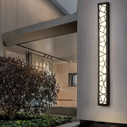 Lustry | Elegante Wandleuchte für den Außenbereich