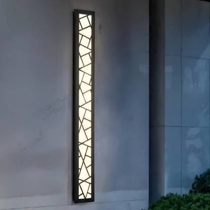 Lustry | Elegante Wandleuchte für den Außenbereich
