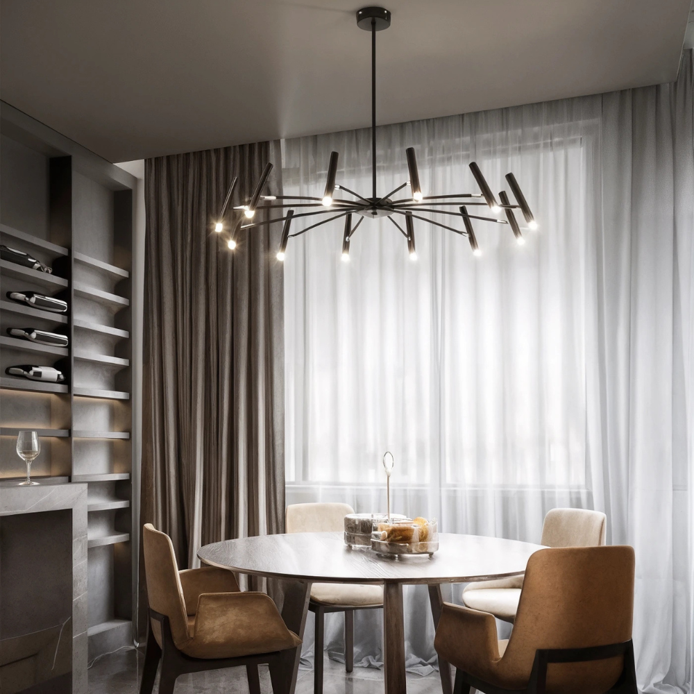 Meravi | Stilren Elegant Pendellampa Kök med LED Belysning 4