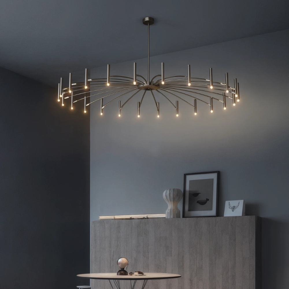 Meravi | Stilren Elegant Pendellampa Kök med LED Belysning 9