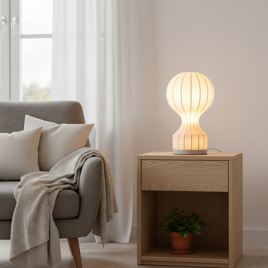 Nordic Balloon Liten Bordslampa – Elegant Varm Vit LED Bordslampa För Moderna Rum - 1