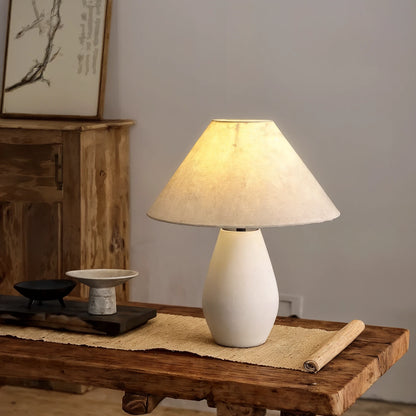 Nordic Elegance LED Bordslampa - Minimalistisk Design För Inomhusbruk, Varm Ljusfärg, Rund Bordslampa - 3