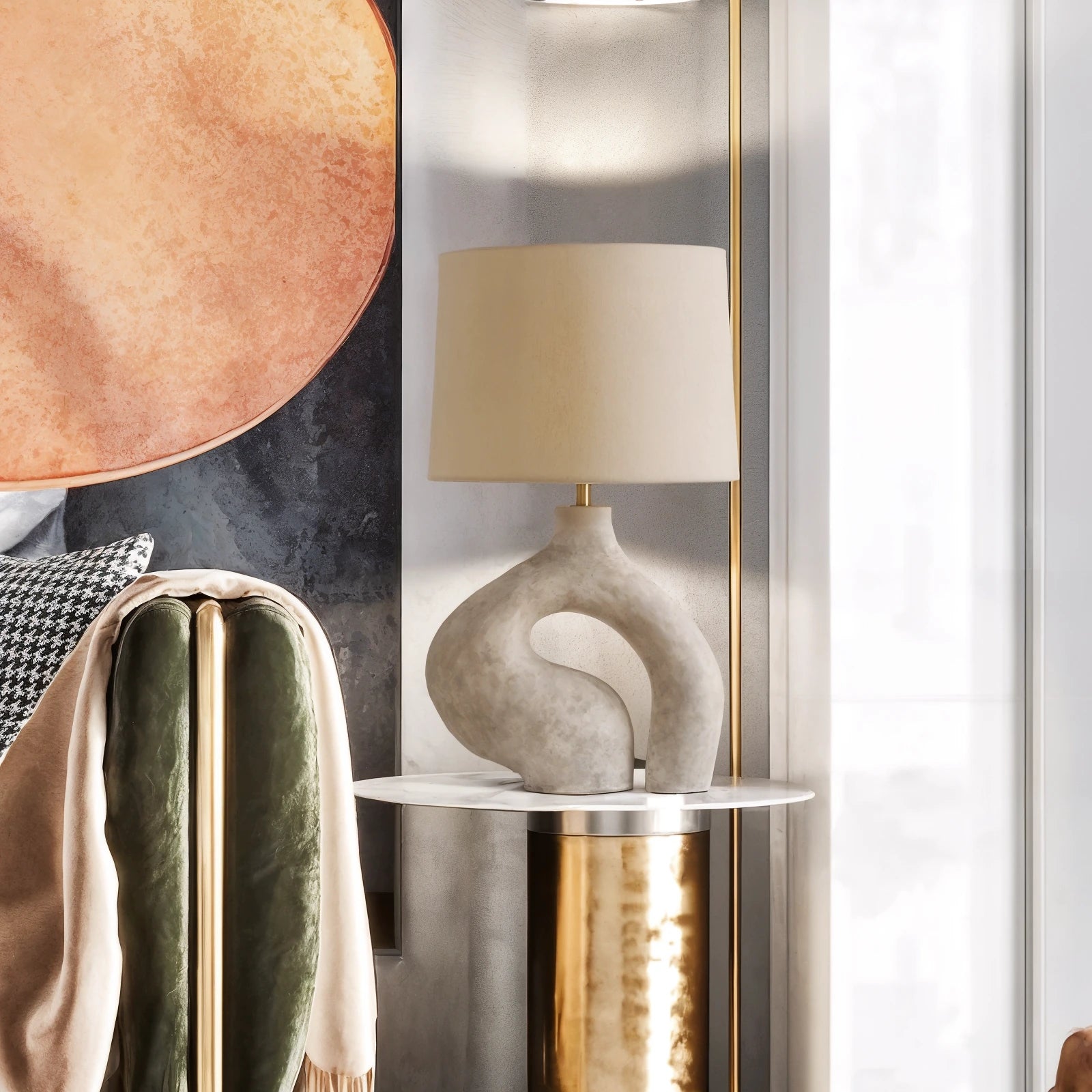 Nordica LED Bordslampa – Stilren Design, Varm Ljusstämning, Inomhus 4
