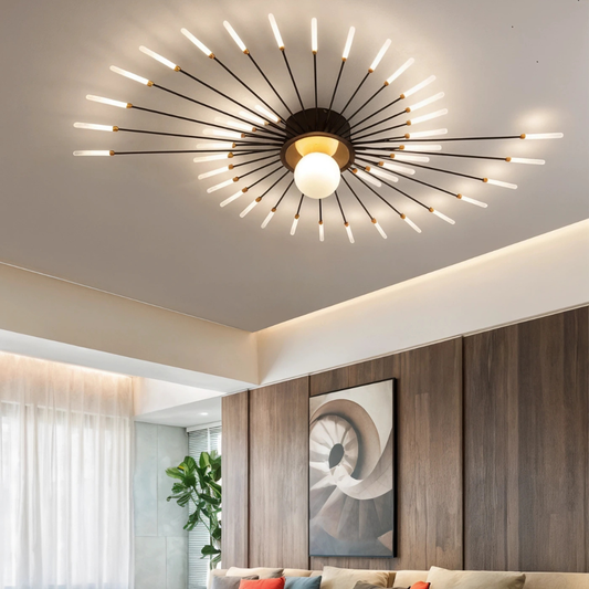 Noreva | Stilren Minimalistisk Ljuskrona för Vardagsrum och Sovrum 0