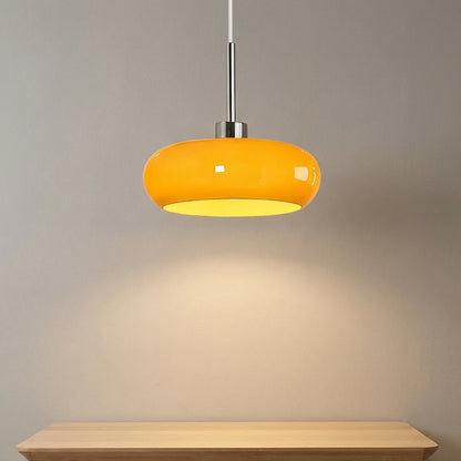 Orvyn | Bauhaus-inspirierte Pendelleuchte aus Glas und Metall