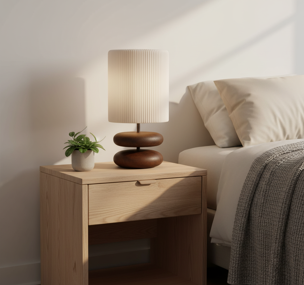 Oto Liten Bordslampa LED - Elegant Skulptural Design för Varm Belysning Inomhus - 1