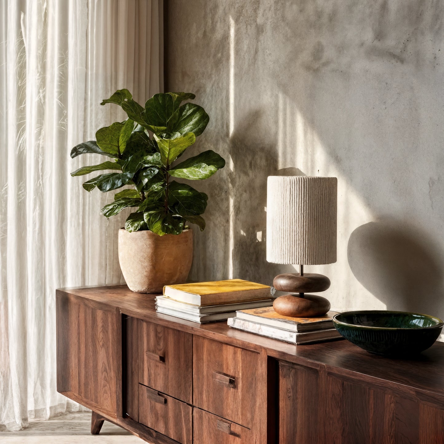 Oto Liten Bordslampa LED - Elegant Skulptural Design för Varm Belysning Inomhus - 2