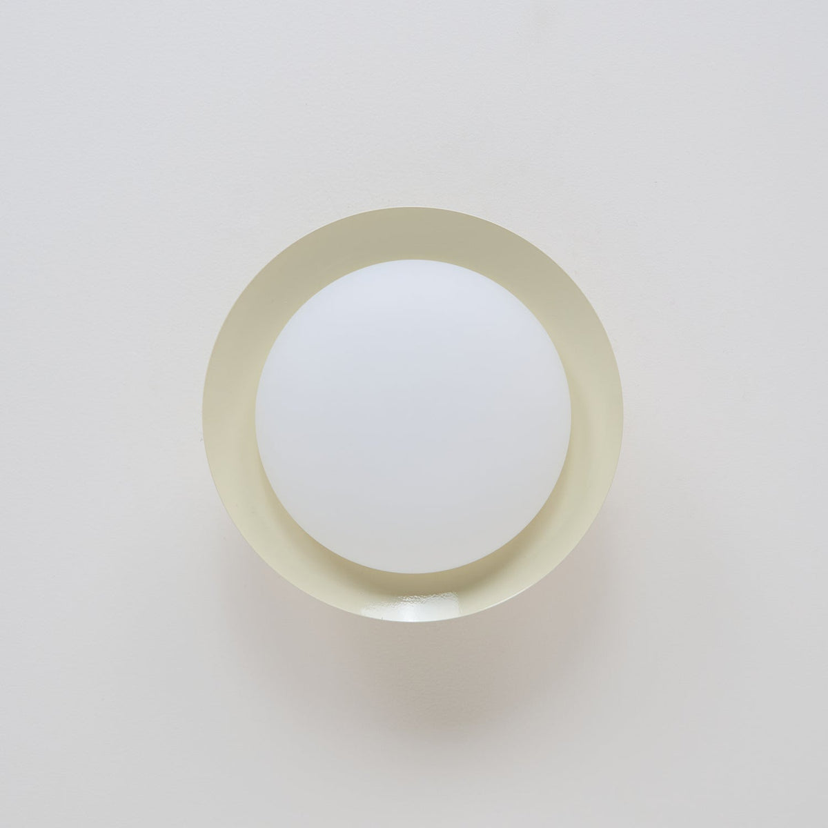 Deckenleuchte LED im Retro-Stil | Schalenförmige Deckenlampe in Braun, Grün, Beige oder Chrom | Dimmbar oder 3 Lichtfarben