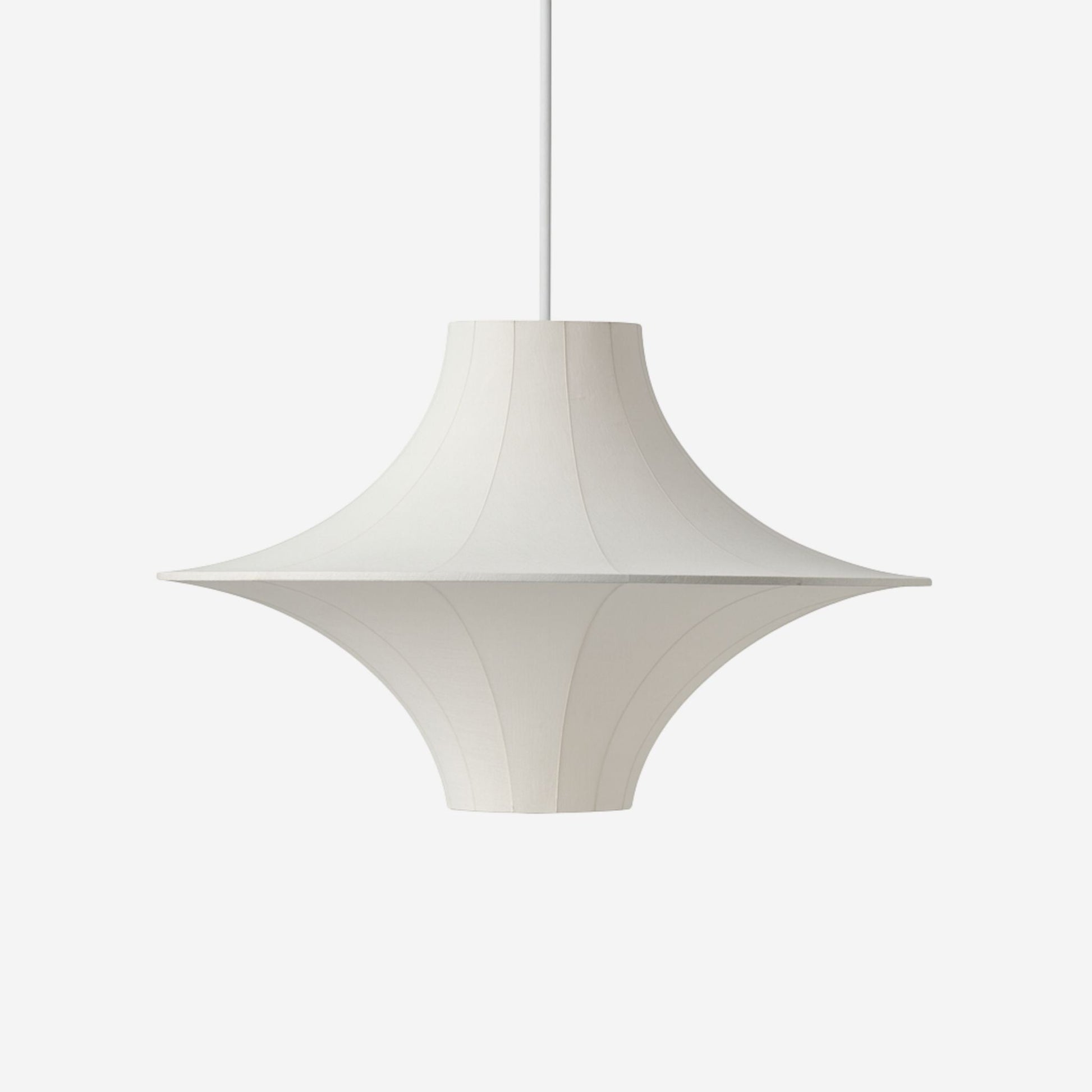 Pendellampa i Cacoon | Symmetrisk Skärmform | Japandi-design