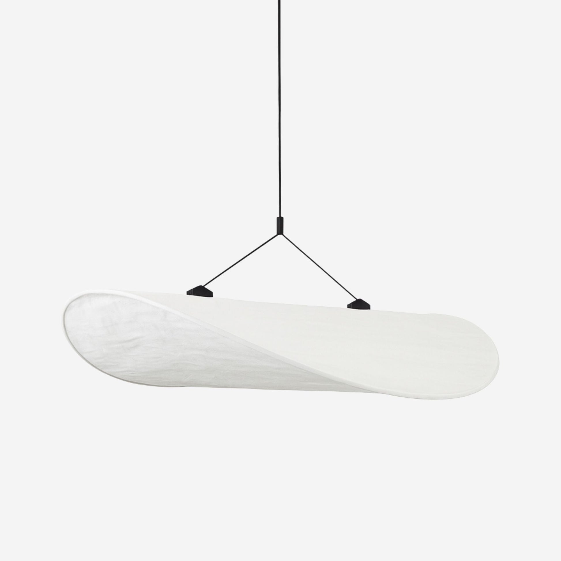 Pendellampa i Dupont-papper | Molnformad skärm | Organisk Minimalism