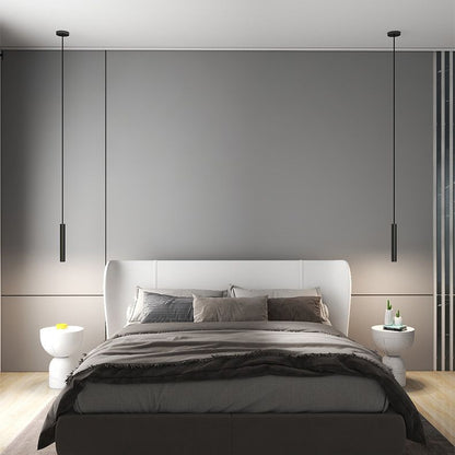 Pendelleuchte aus Metall | Zylindrische Minimalform | LED-Leuchtmittel inklusive