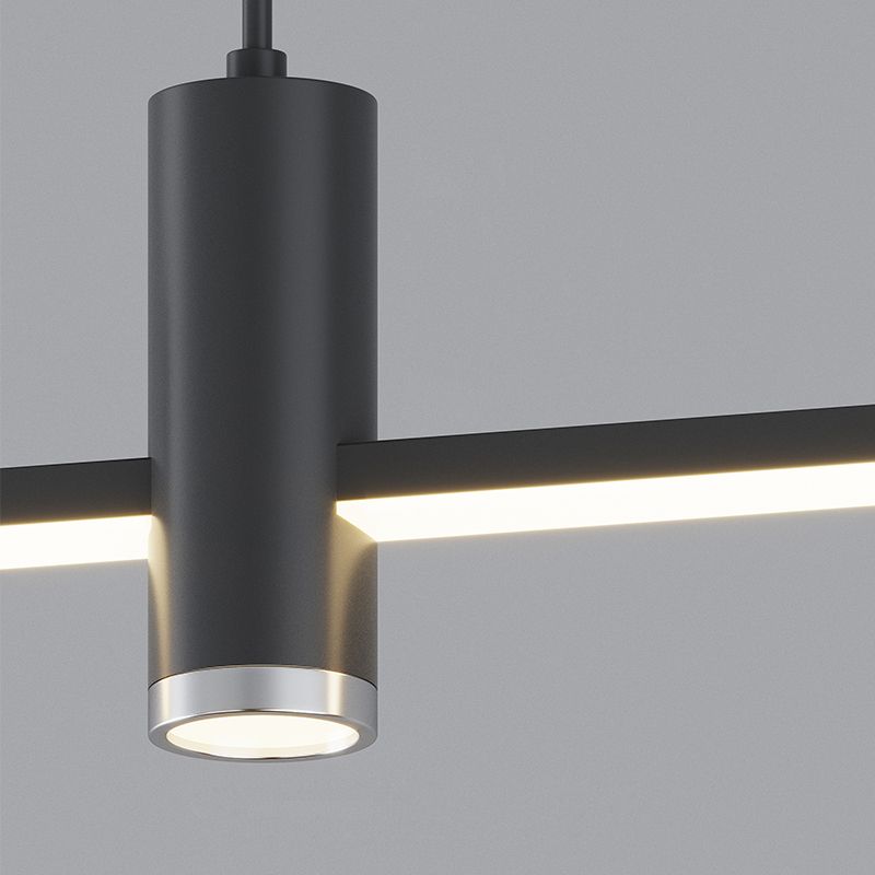 Pendellampa i Metall | Linjär LED-design | Modernt Nordiskt Tak7