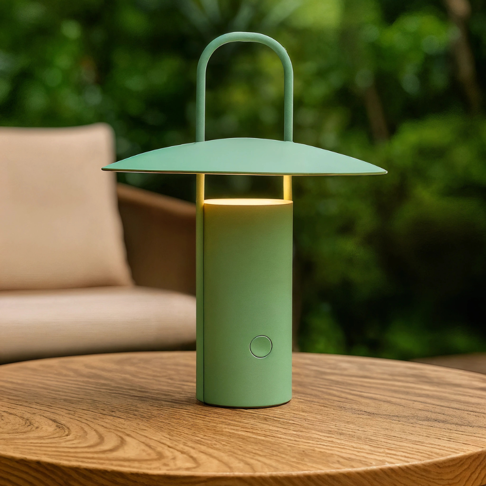 Porto Liten Bordslampa - Elegant LED Bordslampa För Inomhusbruk, Minimalistisk Design och Varm Belysning - 5